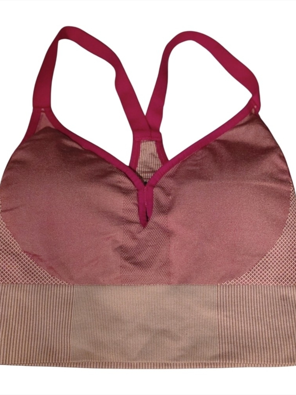 Nike Pro Dri-FIT Seamless Womens Sports Bra Magenta-SM EUC